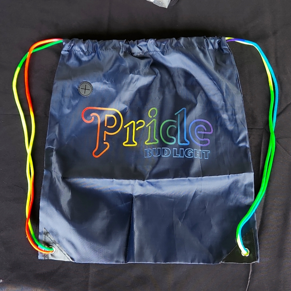 Bud Light Pride Drawstring Tote
